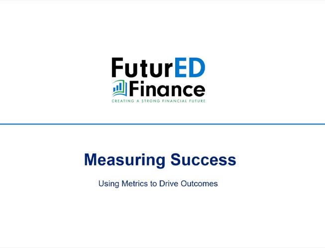 Measuring Success Using Metrics to Drive Outcomes in Higher Education